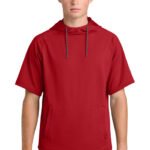 Richardson Charge Performance Fleece Short Sleeve Hoodie