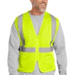 CornerStone® ANSI 107 Class 2 Economy Mesh Zippered Vest
